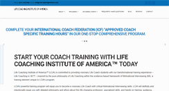 Desktop Screenshot of lifecoachingamerica.com